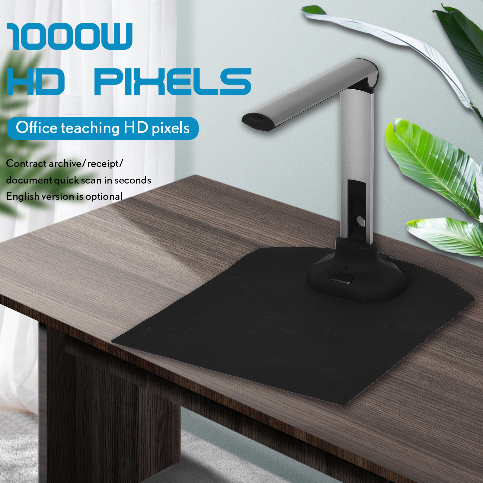 Under 10, Document Camera for Teachers and Laptop Users, USB Portable Scanner for Projection and Video,A4 Format,Ideal for Online Classes and Presentations , Projector, Clearance \u0026 Promo